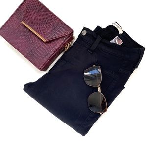 Black Ripped Knee Skinny Jeans